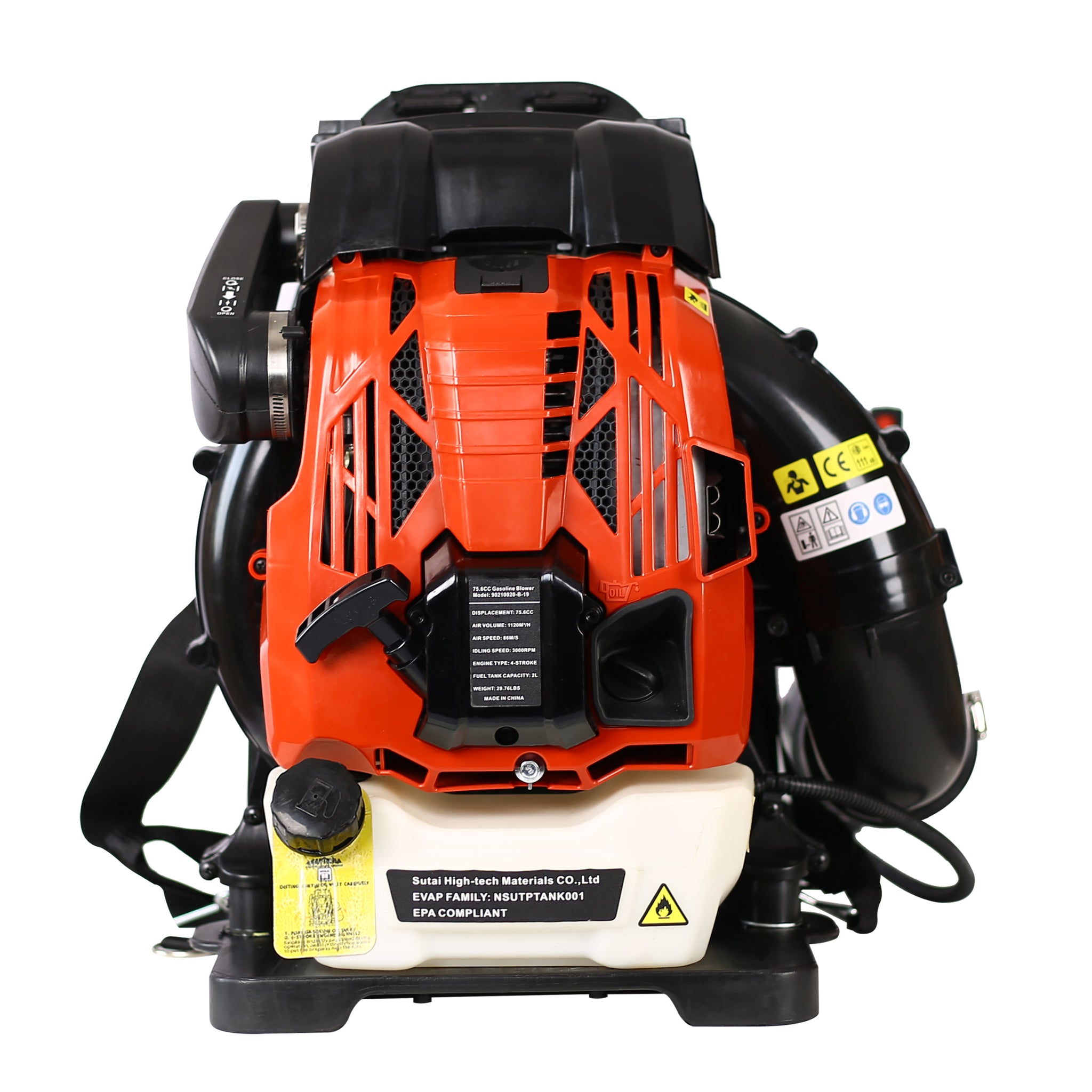 76Cc 4 Stroke Gasoline Blower Epa Compliant Red Plastic