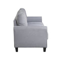 Modern Living Room Sofa Set Linen Upholstered Couch Furniture For Home Or Office ,Light Grey Blue, 1 2 3 Seat,Old Sku:Sg000373Aaa Light Grey Blue Foam Linen 6 Seat
