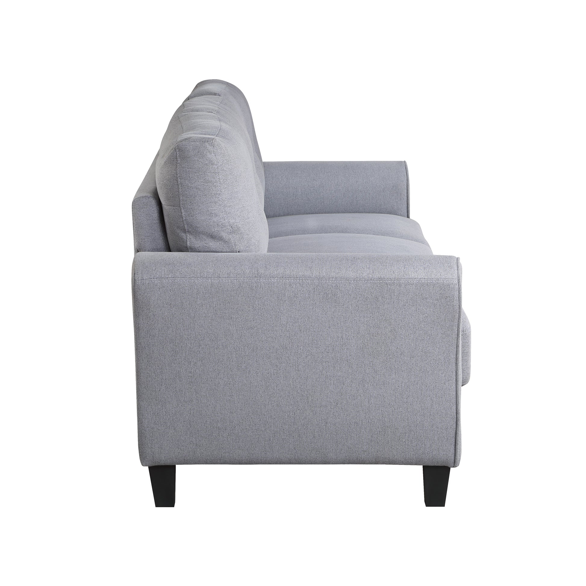 Modern Living Room Sofa Set Linen Upholstered Couch Furniture For Home Or Office ,Light Grey, 2 3 Seat,Old Sku:Sg000372Aaa Light Grey Blue Foam Linen 5 Seat