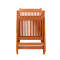 Malibu Outdoor 5 Position Reclining Chair Teak Solid Wood