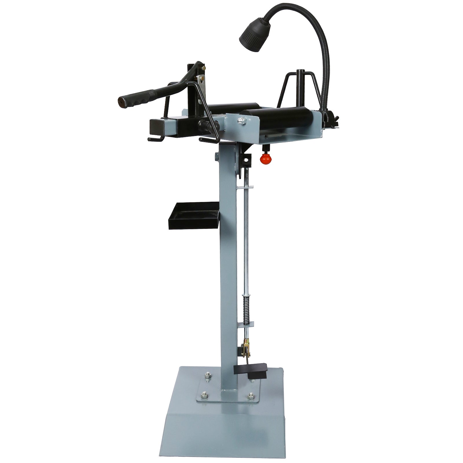 Portable Tire Changer With Led Light,Tire Spreader For Truck And Car Gray Metal