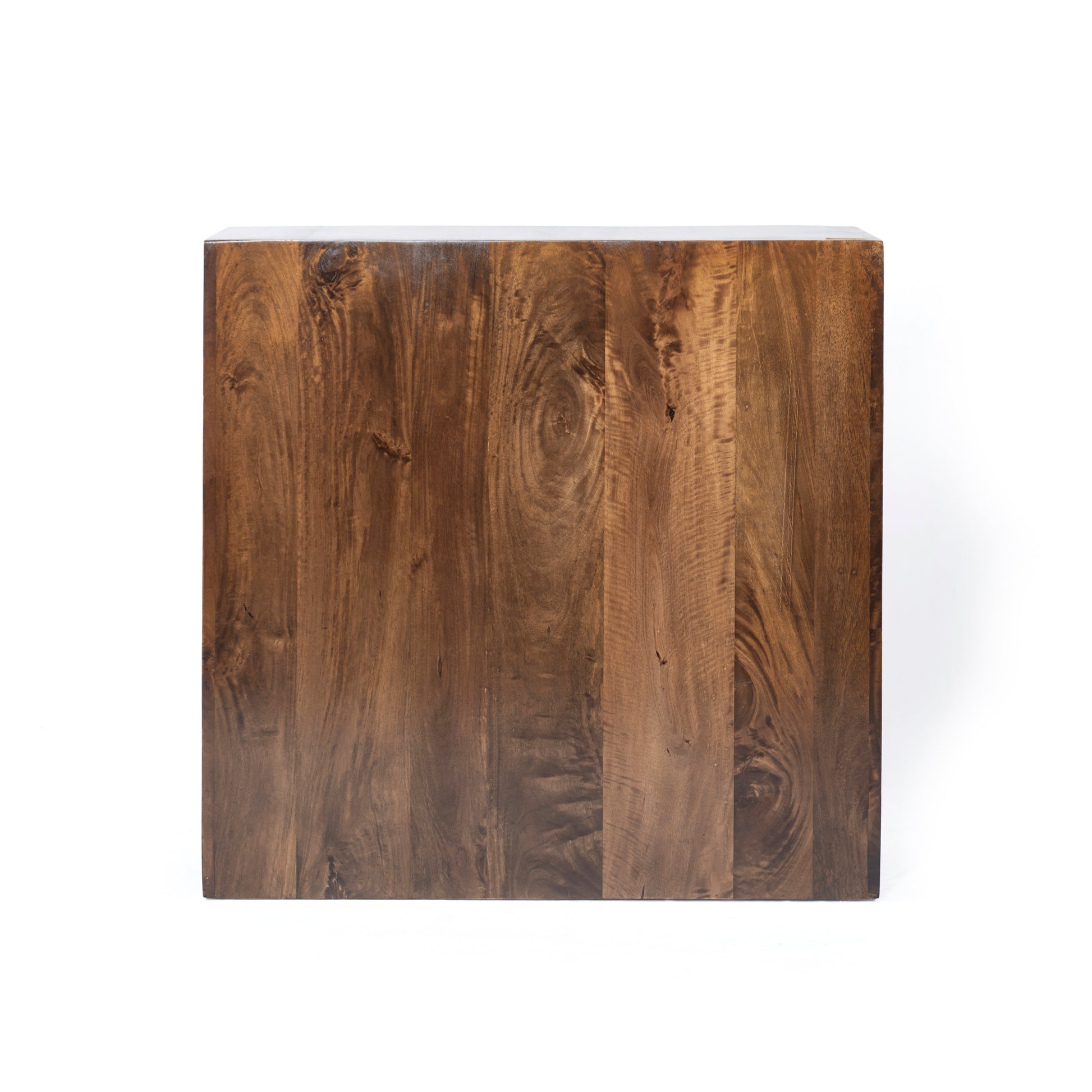 Low Profile Premium Solid Wood Coffee Table Brown Solid Wood