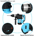 Rotary Hammer 1100W Blue Black 1 1 2
