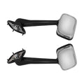 For Freightliner Cascadia 2008 2016 Hood Mirrors Chrome Lh Rh Side Pair Chrome Plastic