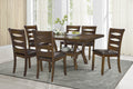 Transitional Style Unique Back Design Set Of 2Pc Wooden Side Chairs Brown Finish Dining Room Furniture Brown Dining Room Transitional Wood