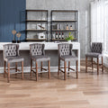 Counter Height Bar Stools, Upholstered 27
