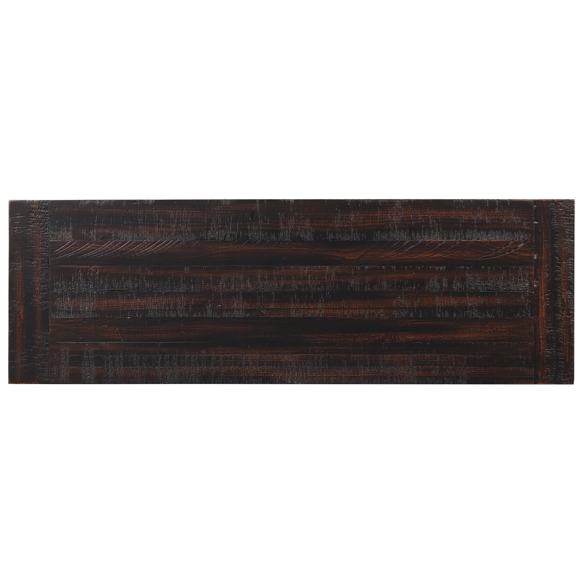 48'' Solid Pine Wood Top Console Table, Modern Entryway Sofa Side Table With 3 Storage Drawers And 2 Shelves. Easy To Assemble Black Black Pine