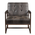 Lounge Chair Chocolate Wood