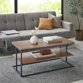 Monarch Coffee Table Dark Coffee Black Mdf