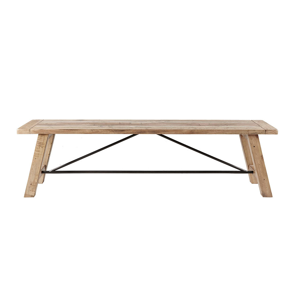 Dining Bench Natural Wood