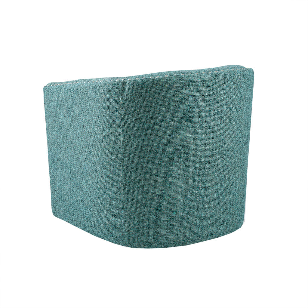 Tyler Swivel Chair Green Solid Wood