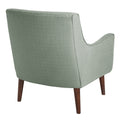 Mid Century Accent Chair Seafoam Polyester