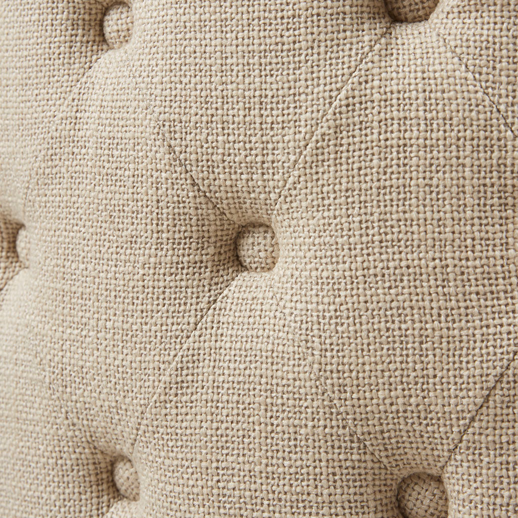 Counter Stool With Swivel Seat Natural Polyester