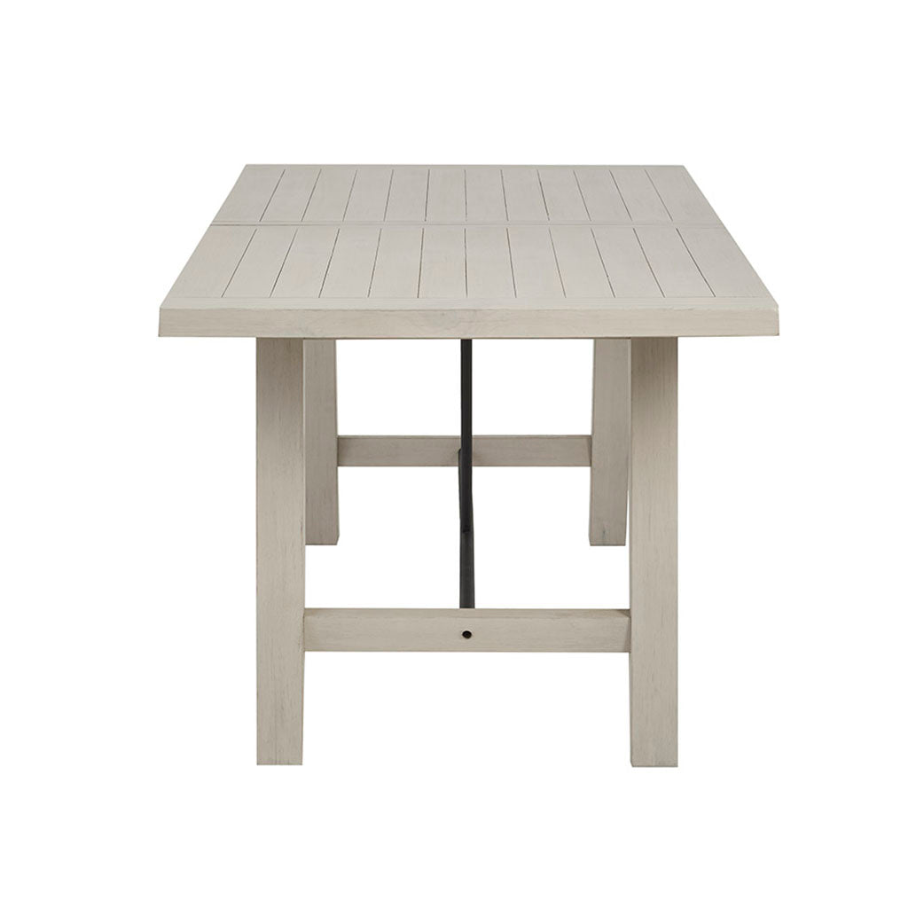 Sonoma Dining Table White Solid Wood