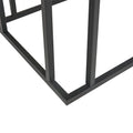 Pull Up Table Black Wood