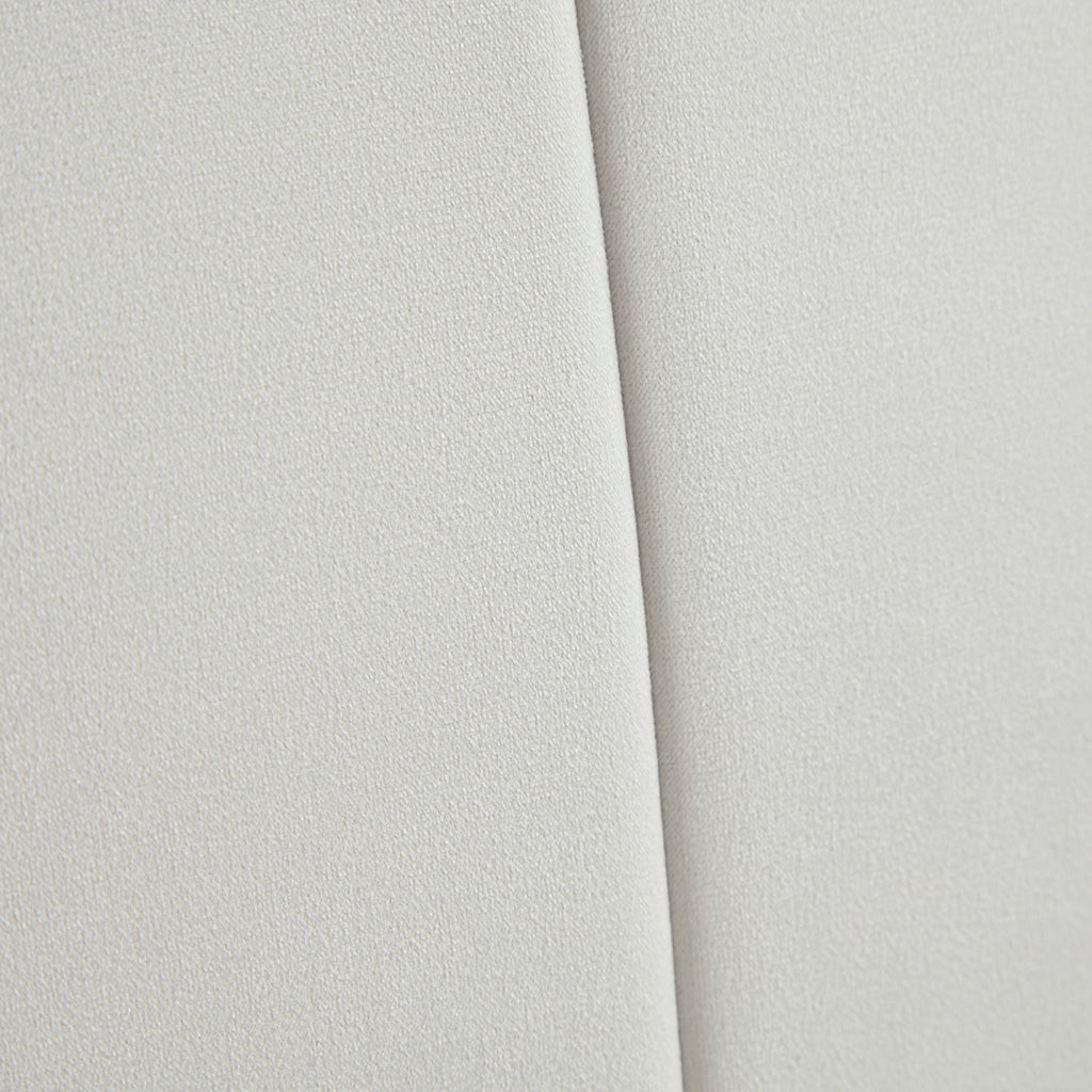 Channel Tufting Dining Chair Set Of 2 Cream Polyester