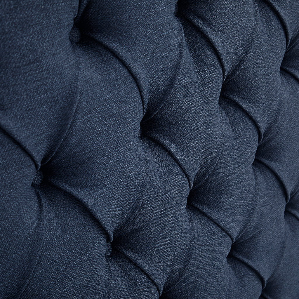 Upholstery Headboard Navy Polyester