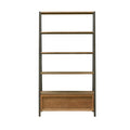 Bookcase Brown Bronze Wood