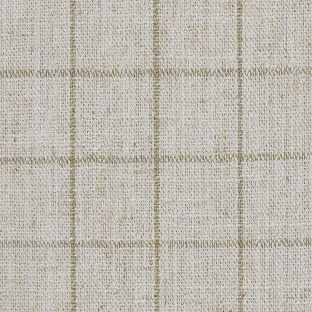 Arianna Swoop Wing Chair Beige Solid Wood