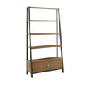 Bookcase Brown Bronze Wood
