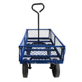 Tools Cart Wagon Cart Garden Cart Trucks Make It Easier To Transport Firewood Black Metal