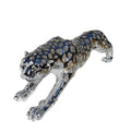 Ambrose Diamond Encrusted Chrome Plated Panther 40
