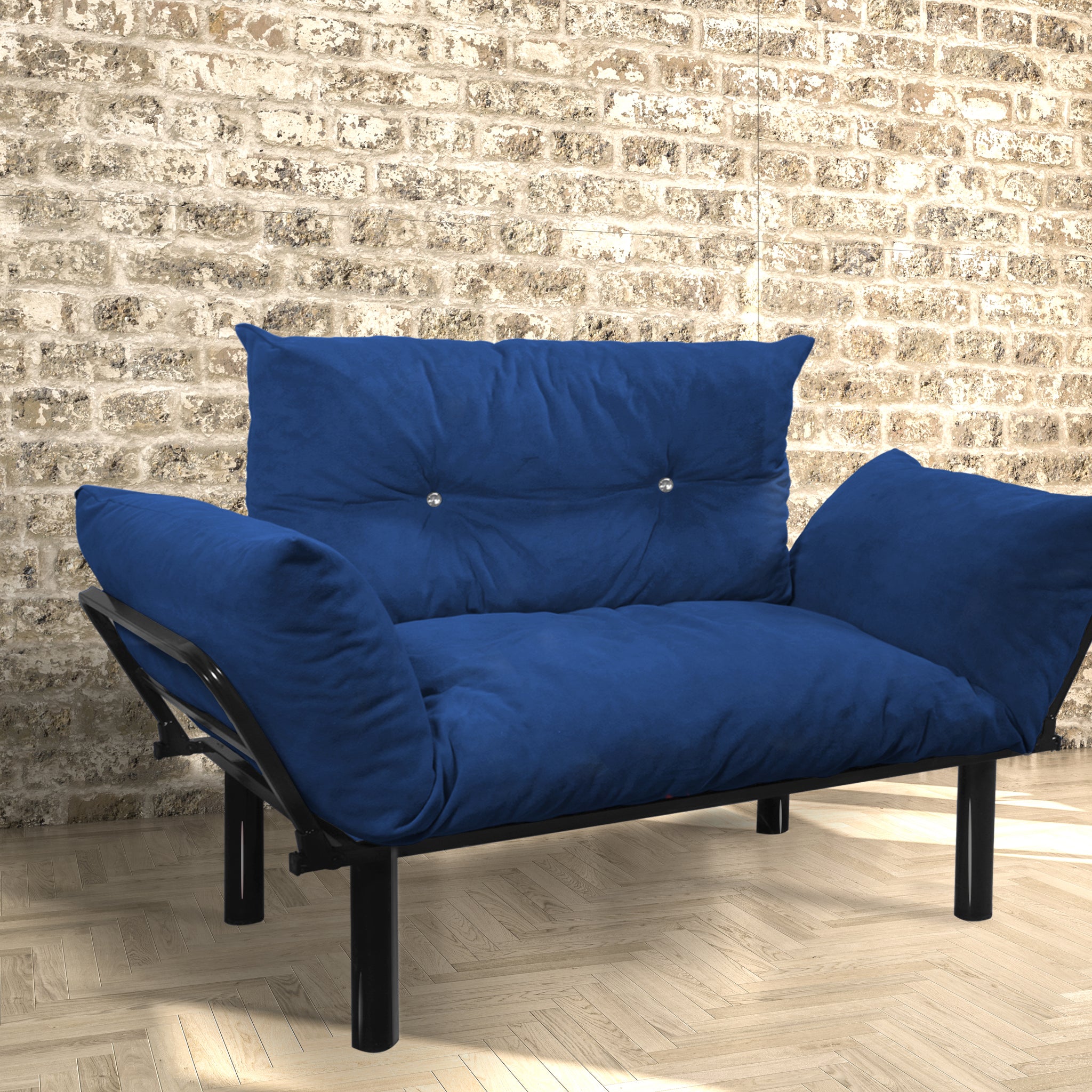 Ada Beautiful Seat, Blue Blue Foam Metal