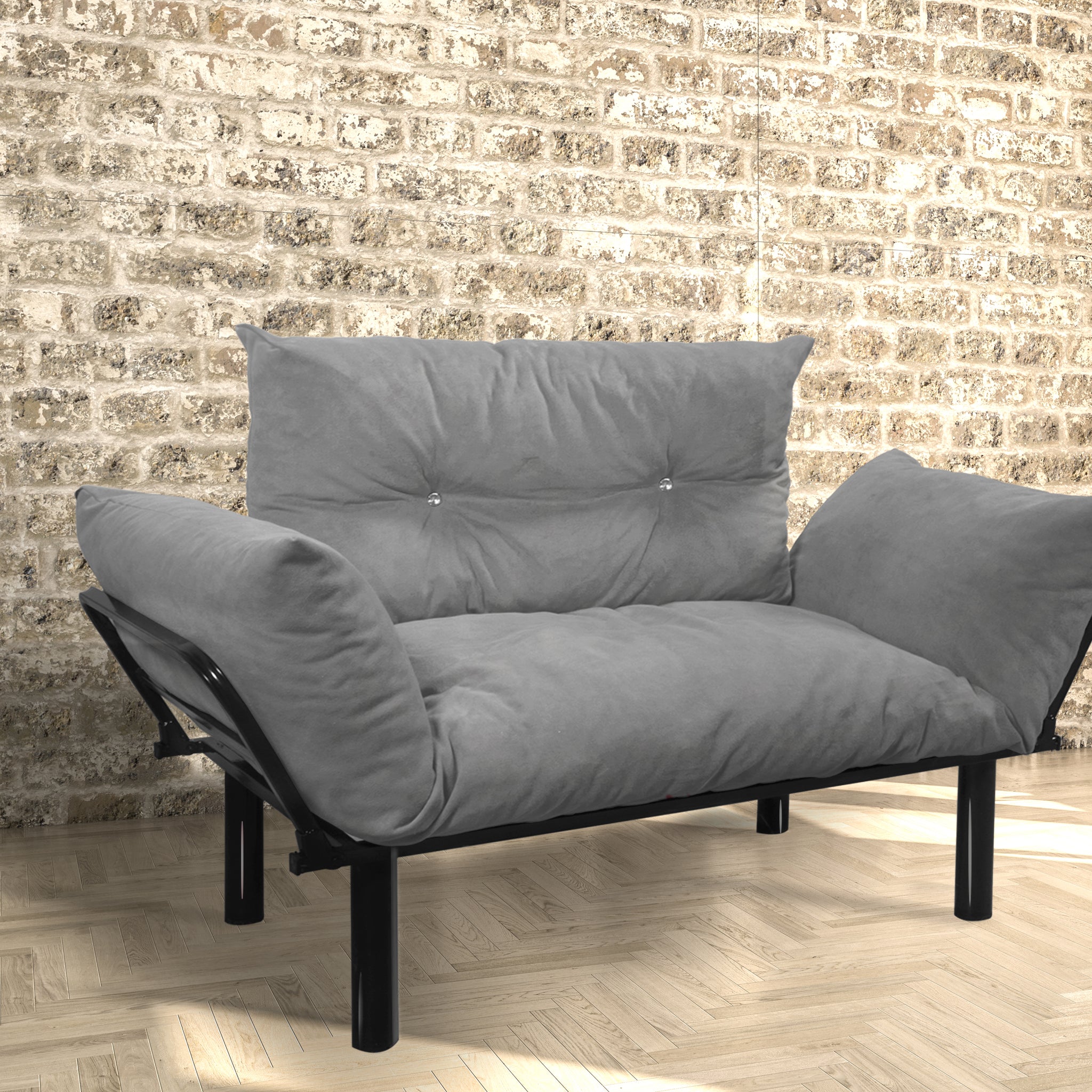Ada Beautiful Seat, Grey Grey Foam Metal