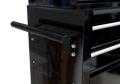 High Capacity Rolling Tool Chest With Wheels And Drawers, 8 Drawer Tool Storage Cabinet Black Black Steel