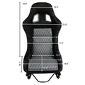 Racing Buket Seat Black Fiberglass