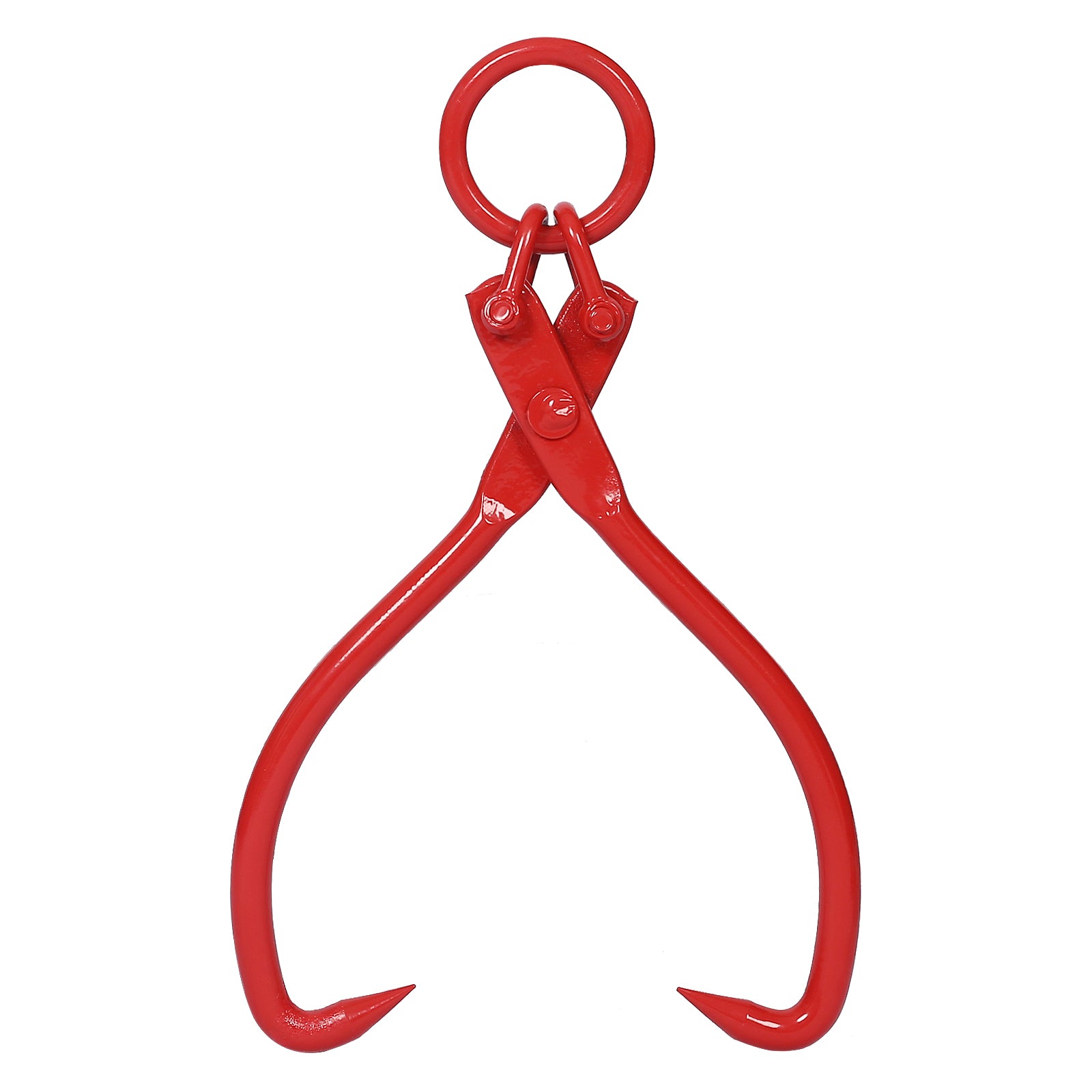 Skidding Tongs With Ring 32Inch Red Carbon Steel