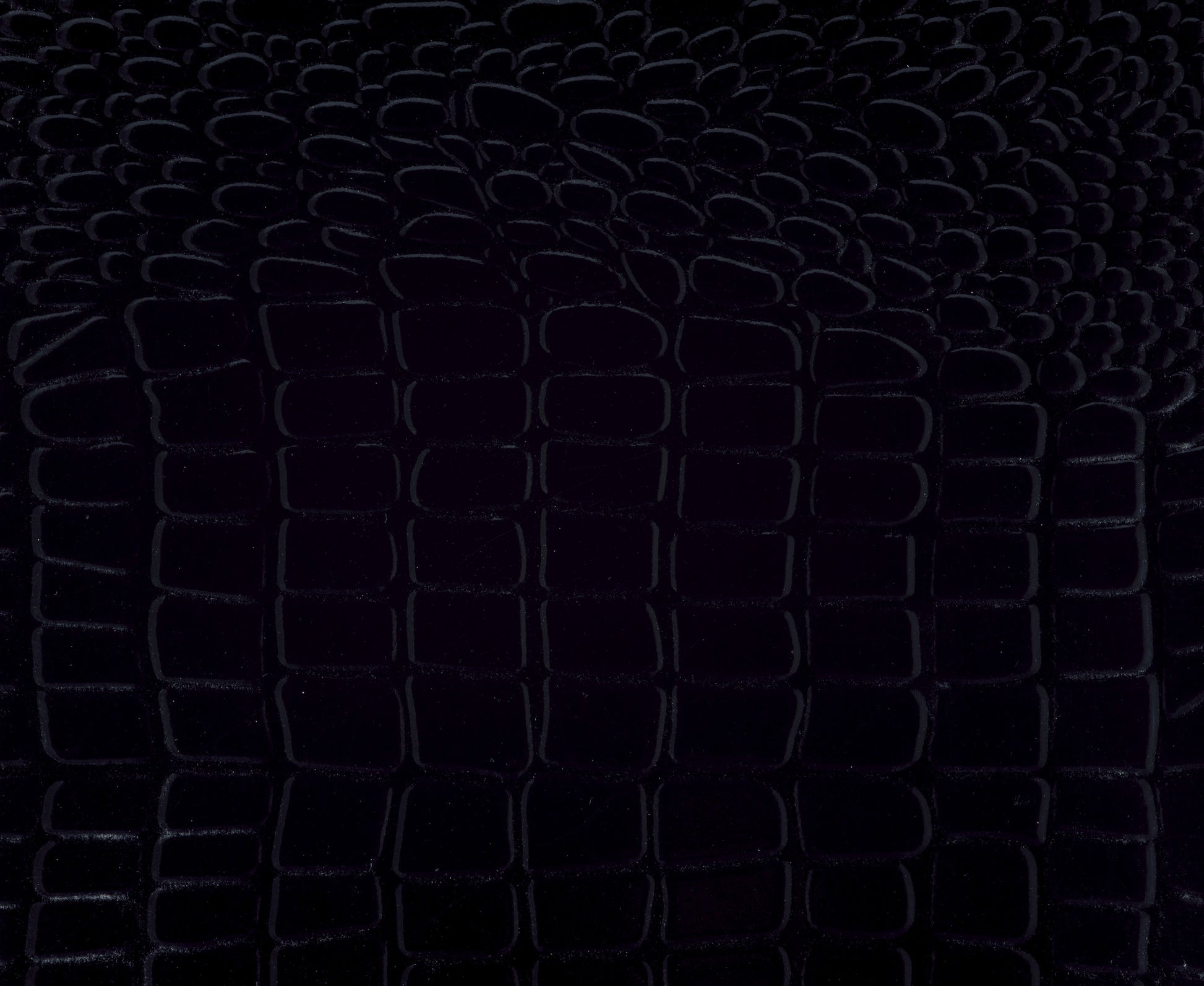 Glamourous Black Finish 1Pc Nightstand 2X Dovetail Drawers Faux Alligator Embossed Fronts Bedroom Furniture Black 2 Drawers Bedroom Glam,Modern Wood