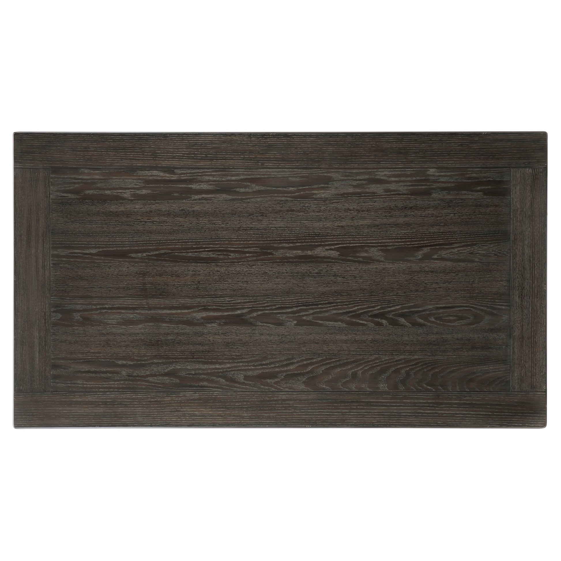 Antique Gray And Coffee Finish 6Pc Dining Set Table W 6X Drawers Upholstered Bench 4X Side Chairs Casual Country Style Dining Room Furniture Wood Wood Antique Gray Seats 6 Wood Dining Room 72 Inches Rectangular Dining Table With Chair And Bench Solid