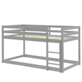 Loft Twin Bedgrey Twin Grey Pine