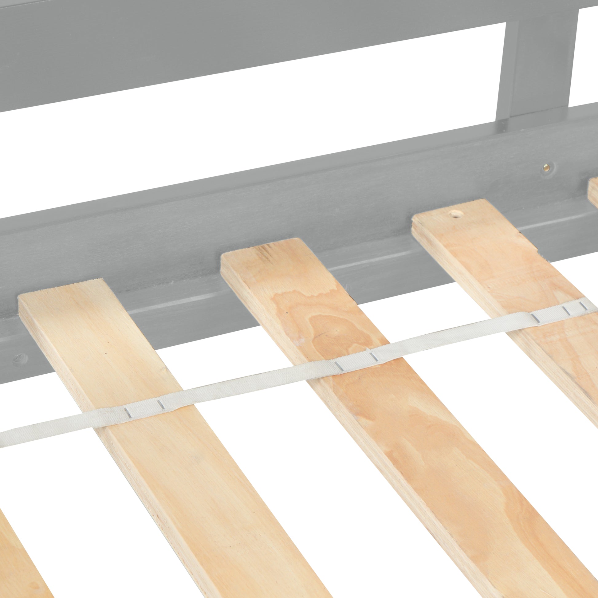 Loft Twin Bedgrey Twin Grey Pine