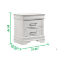 Queen 5 Pc Tufted Upholstery Led Bedroom Set Made With Wood In White Box Spring Required Queen White Wood 5 Piece Set Bedroom Bed Included,Chest Included,Dresser Included,Mirror Included,Nightstand