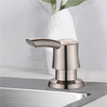 Kitchen Soap Dispenser Brushed Nickel Abs