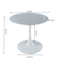 1 4,5Pieces Table And Chair,White Dining Sets,Kitchen Sets,Coffee Sets,Mdf Table And Fabric Chair White Metal