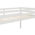 Loft Bed With Staircasewhite Twin White Pine