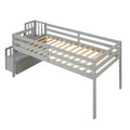 Loft Bed With Staircasegrey Grey Pine
