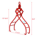 4 Claw Timber Log Lifting Logging Tongs Grabber Tong 28