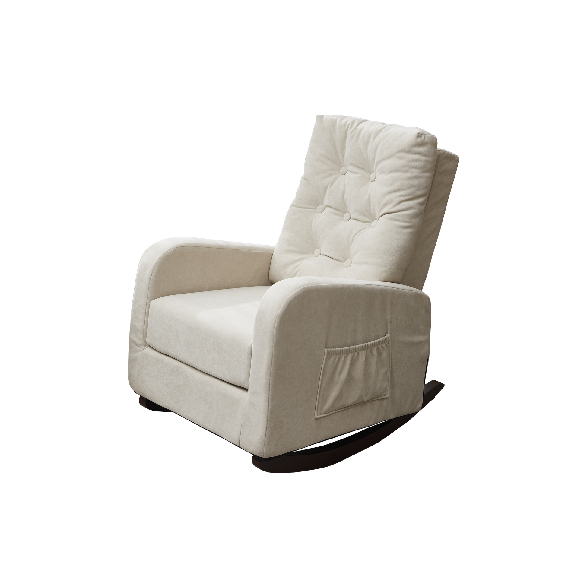 Single Sofa Reclining Chair Japanese Chair Lazy Sofa Tatami Balcony Reclining Sofa Adjustable Chair Beige Metal
