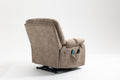 Recliners Lift Chair Relax Sofa Chair Livingroom Furniture Living Room Power Electric Reclining For Elderly Beige Brown Chenille Down Filling