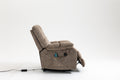 Recliners Lift Chair Relax Sofa Chair Livingroom Furniture Living Room Power Electric Reclining For Elderly Beige Brown Chenille Down Filling