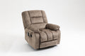 Recliners Lift Chair Relax Sofa Chair Livingroom Furniture Living Room Power Electric Reclining For Elderly Beige Brown Chenille Down Filling