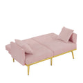 Pink Velvet Sofa Bed Pink Velvet Wood Foam Velvet 2 Seat
