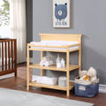 Universal Changing Table Natural Natural Solid Wood