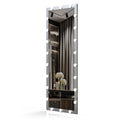 Hollywood Full Length Mirror With Lights Full Body Vanity Mirror With 3 Color Modes Lighted Standing Floor Mirror For Dressing Room Bedroom Wall Mounted Touch Control Silver 63