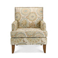 Accent Chairs For Living Room Beige Yellow Fabric