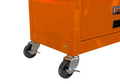 High Capacity Rolling Tool Chest With Wheels And Drawers, 8 Drawer Tool Storage Cabinet Orange Orange Steel